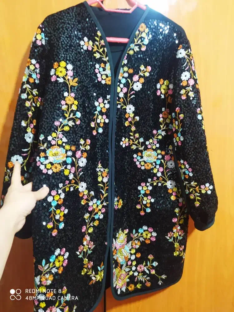 مانتو سوزندوزی (تخفیف ویژه)فقط یه دونه مونده|لباس|یاسوج, |دیوار