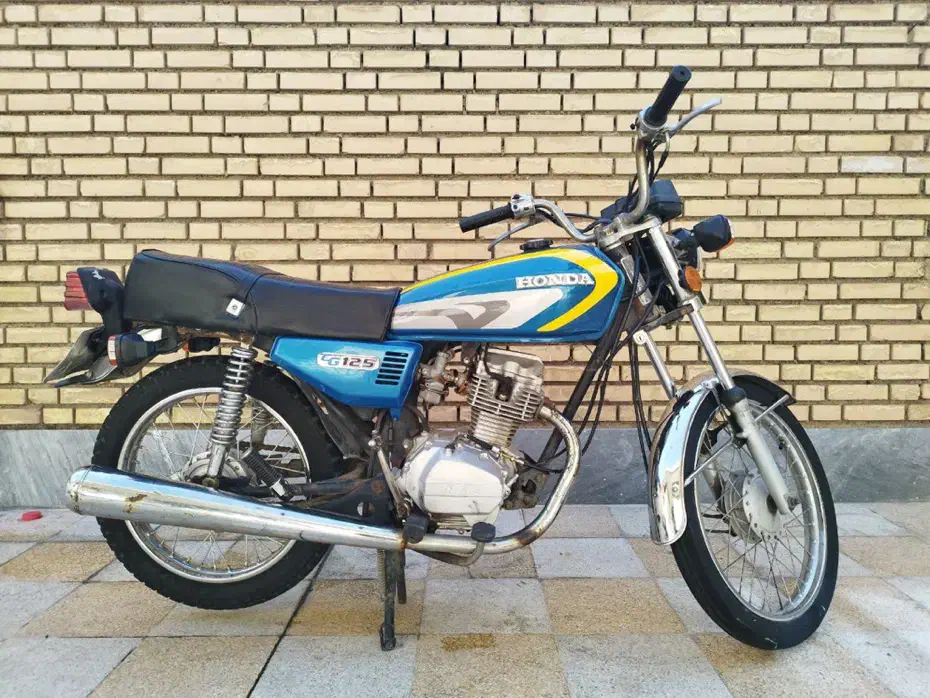 موتور ۱۲۵ هوندا پلاک ملی|موتورسیکلت|اندیمشک, |دیوار