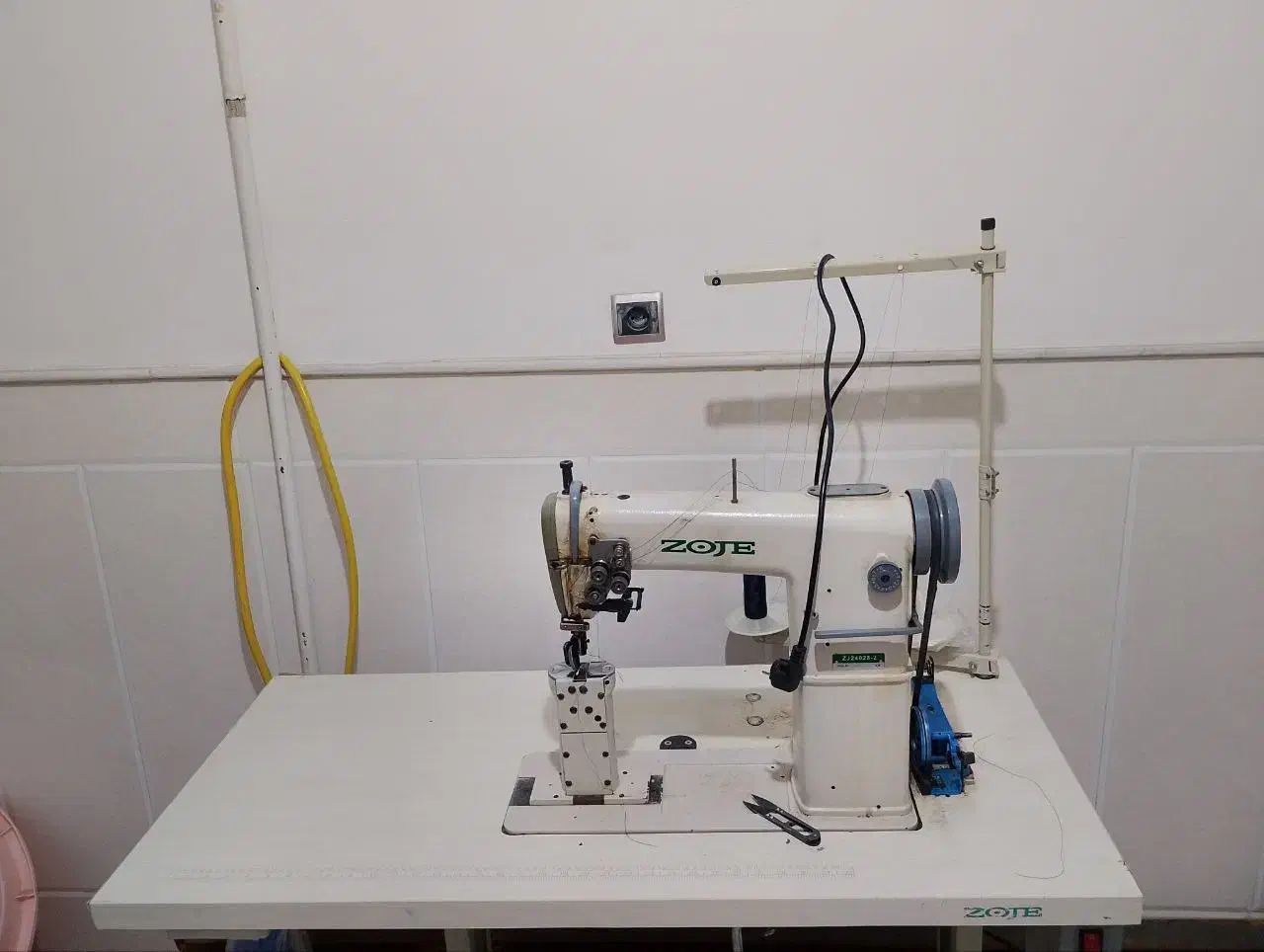 چرخ دوسوزنه|چرخ خیاطی و ریسندگی|قم, علی آباد سعدگان|دیوار