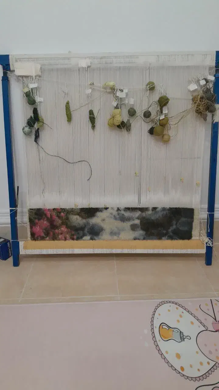 تابلو فرش نیمه بافته|تابلو فرش|شیراز, زیباشهر|دیوار