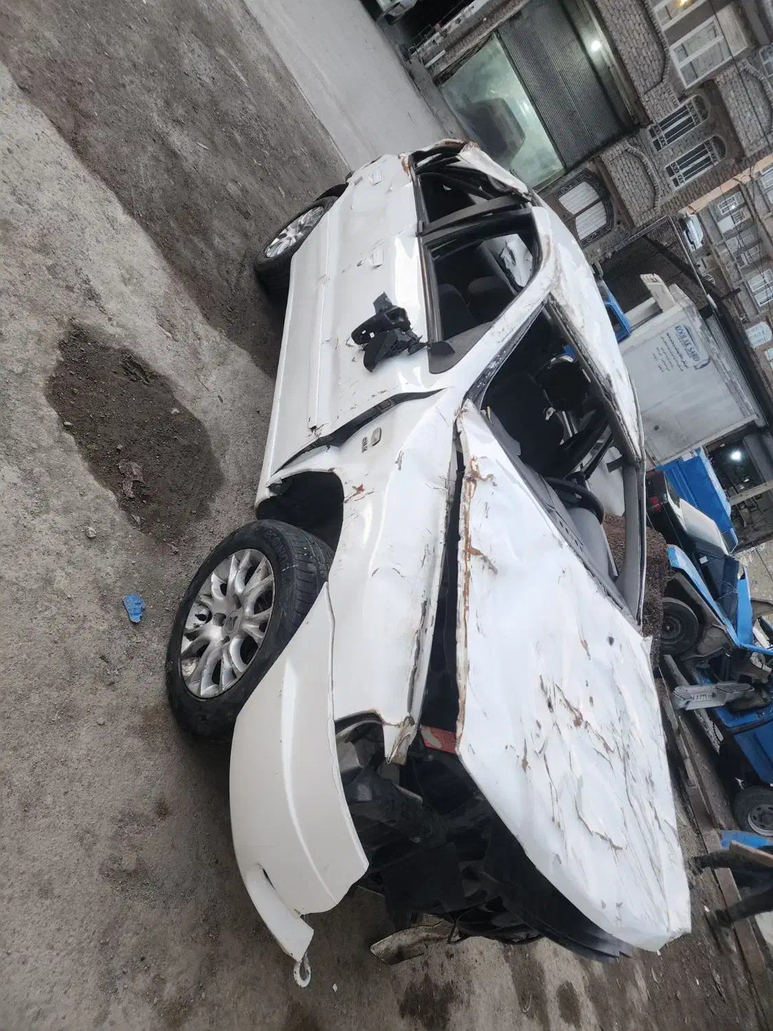 سمند سورنef7 تصادفی|خودرو سواری و وانت|ارومیه, |دیوار