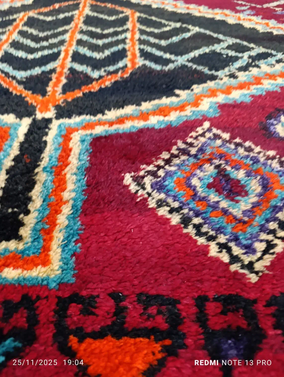 فرش دستباف اصیل عشایر|فرش|شوشتر, |دیوار