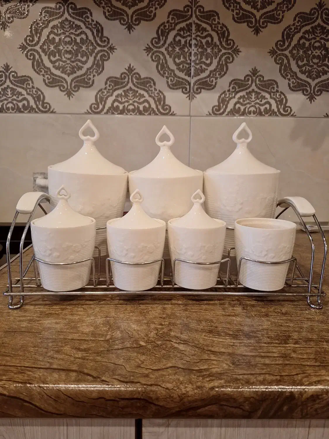 پاسماوری سرامیکی همراه استند۳۵۰|ظروف سرو و پذیرایی|تهران, مشیریه|دیوار