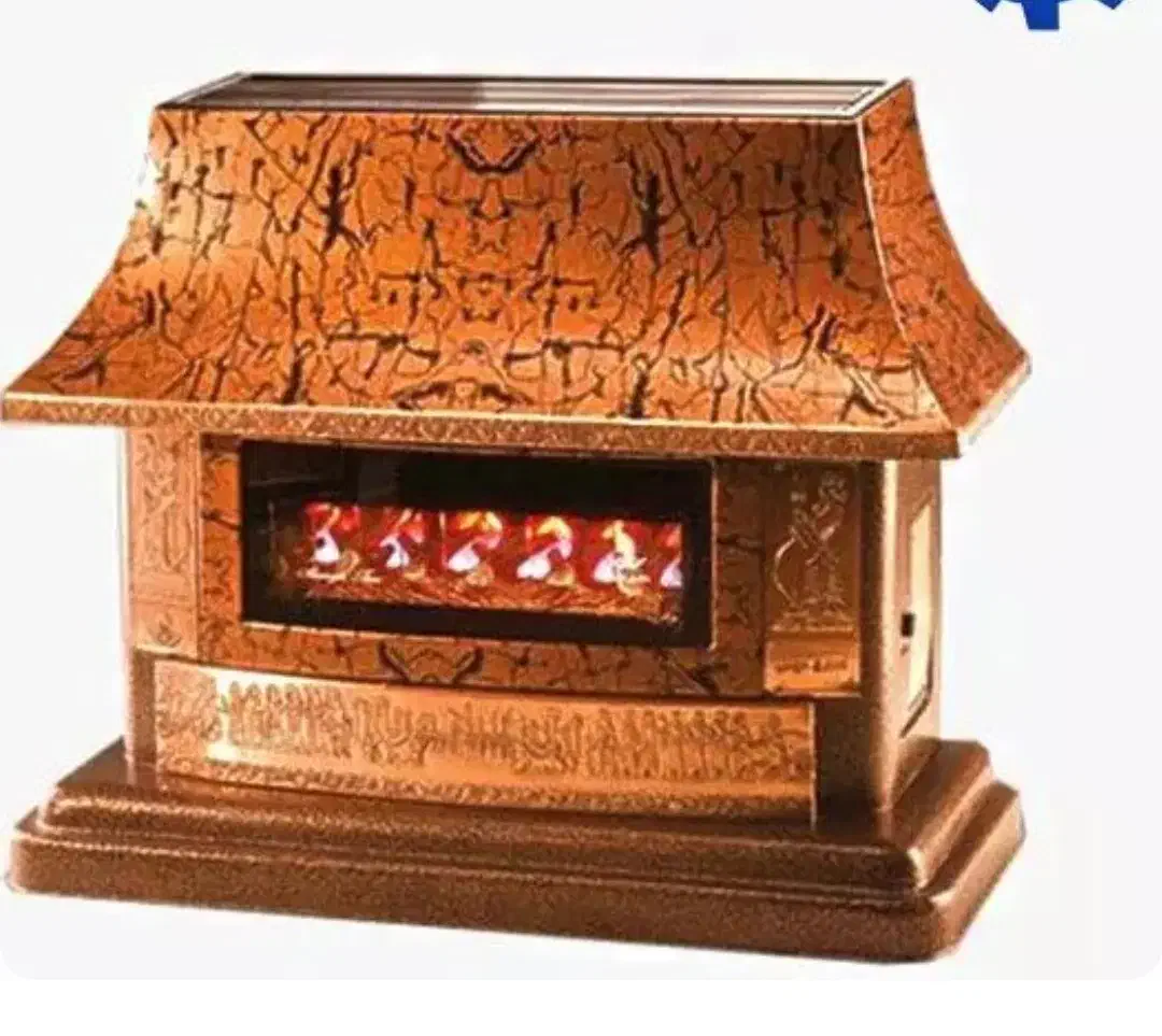 بخاری گازی طرح شومینه|بخاری، هیتر، شومینه|سهند, |دیوار