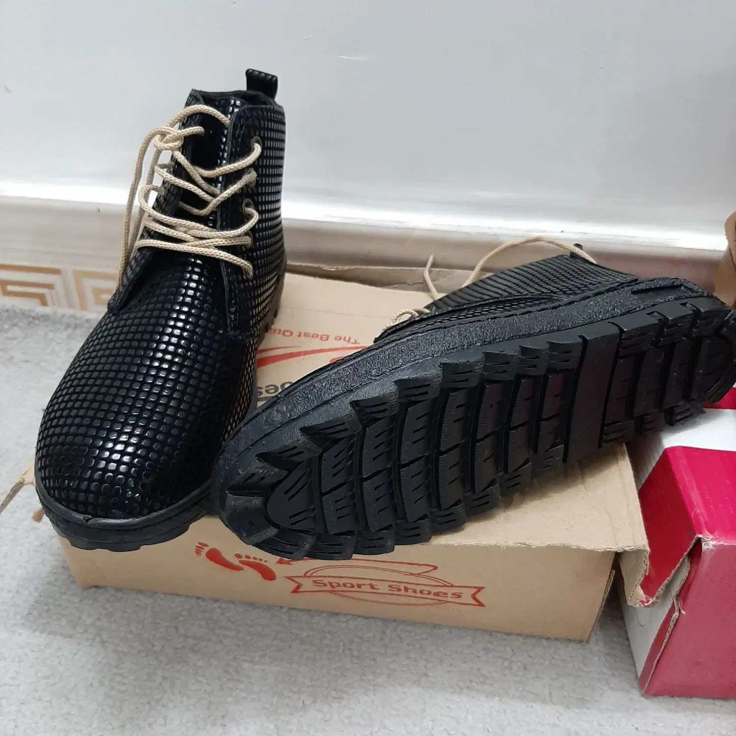 کفش نیم بوت دخترانه نو۲جفت|کیف، کفش، کمربند|اهواز, پردیس|دیوار