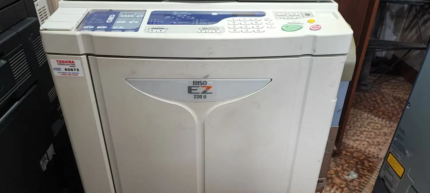 ریسو گراف EZ220 در حد نو و کپی رنگی کونیکا 452|پرینتر، اسکنر، کپی، فکس|تهران, جیحون|دیوار