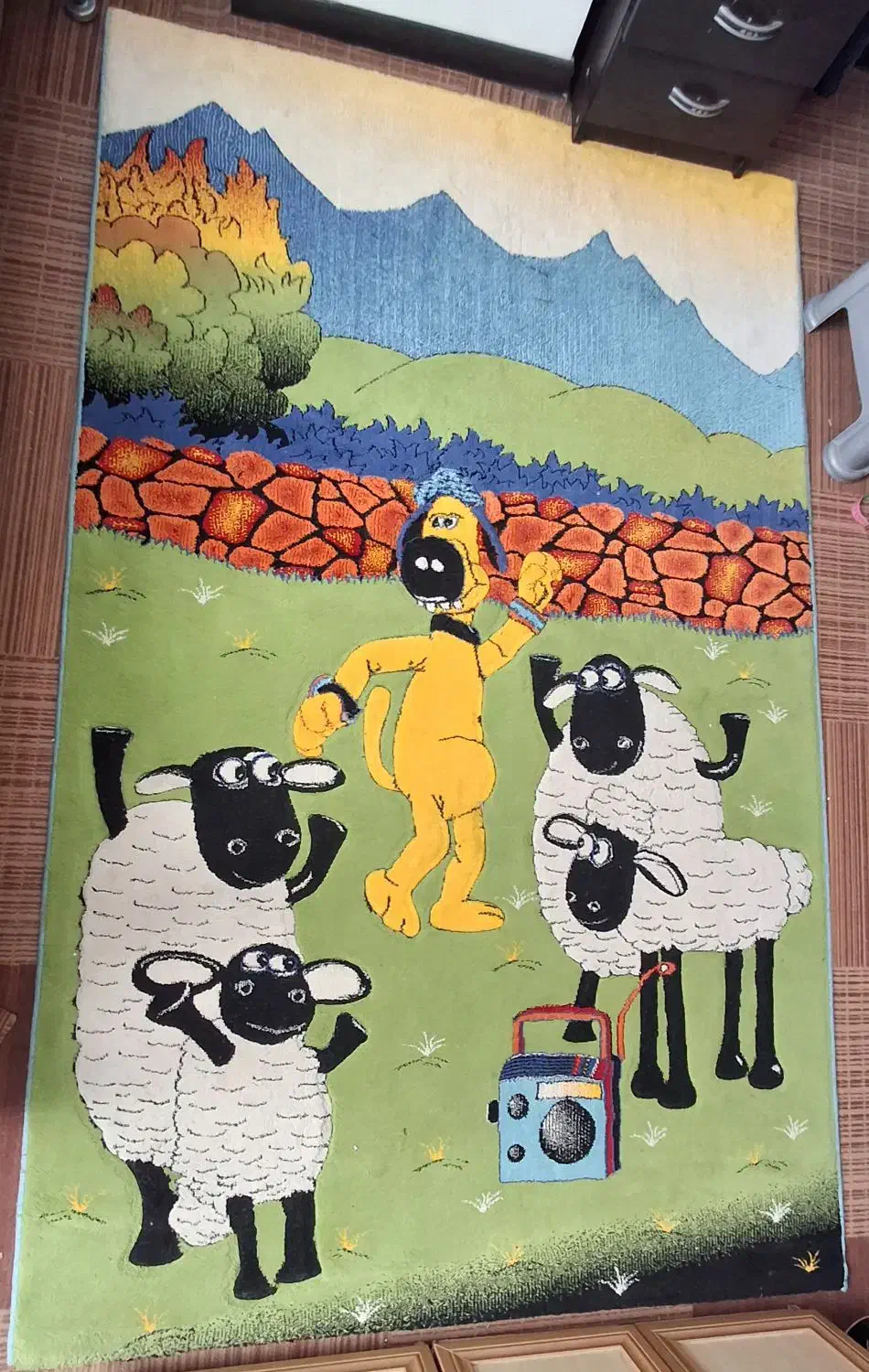 فرش کودک|فرش|شیراز, وزیرآباد|دیوار