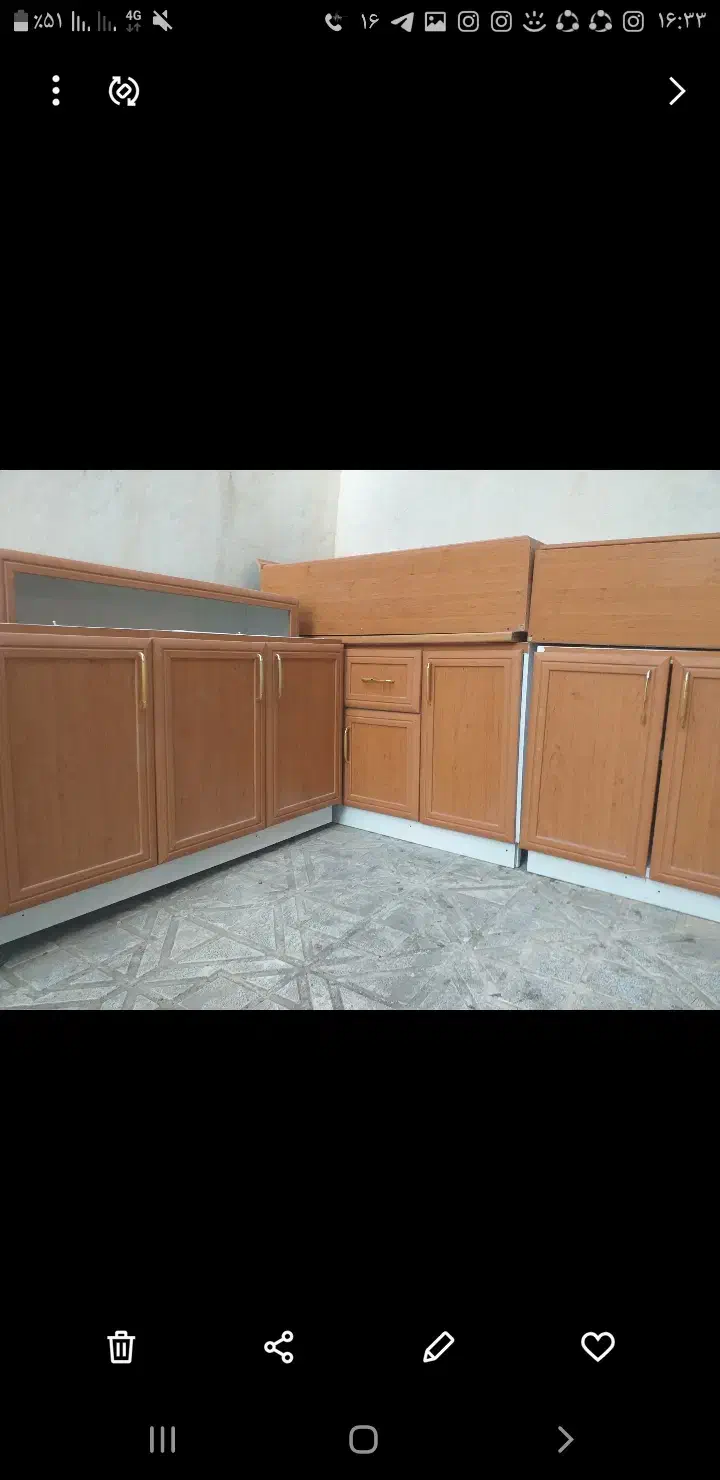 فروش فوری کابینت|بوفه، ویترین، کنسول|اقلید, |دیوار