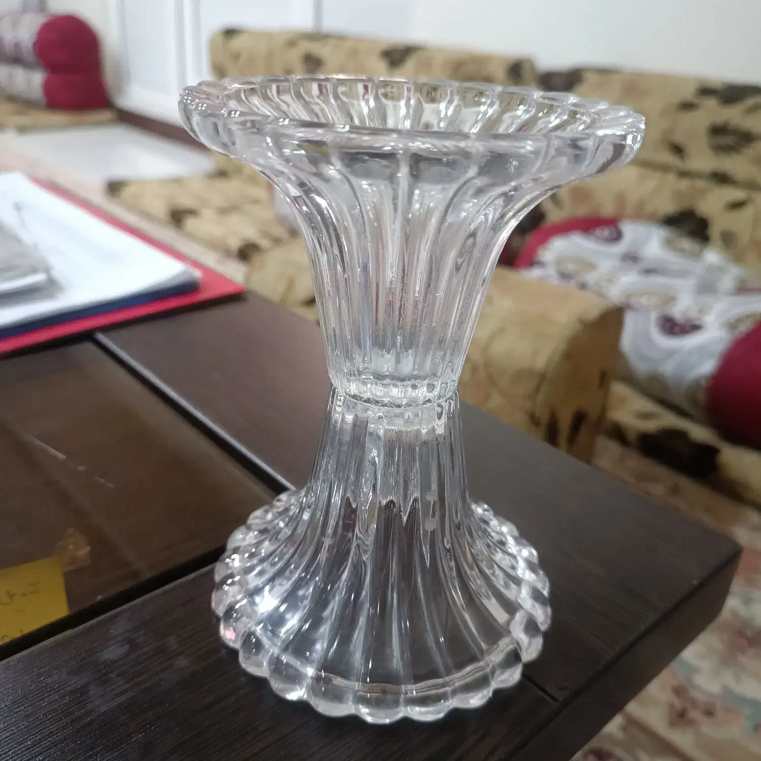 جا شمعی بلور|صنایع دستی و سایر لوازم تزئینی|اهواز, سلطانمنش|دیوار