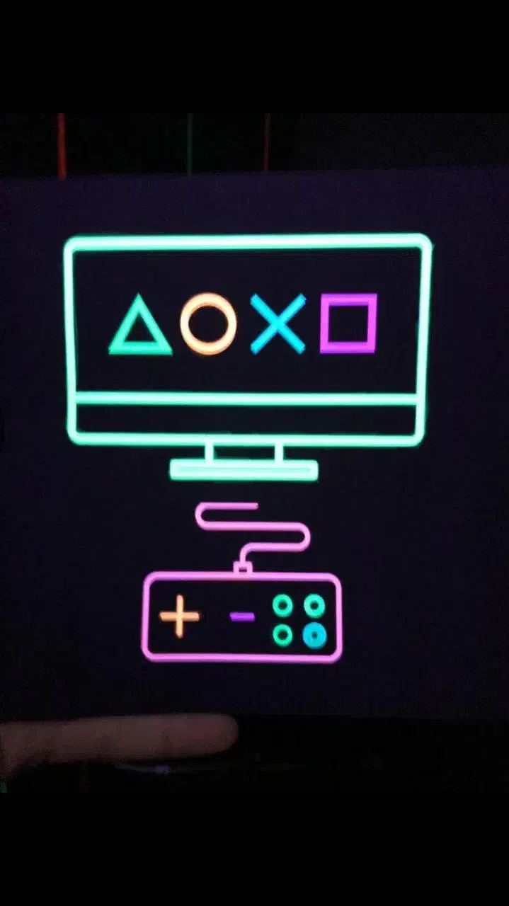 تابلو بلکلایت برای گیمنت سری دوم Blacklight|تابلو، نقاشی، عکس|تهران, دریاننو|دیوار