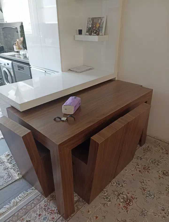 میز و صندلی نهار خوری تُرک|میز و صندلی غذاخوری|شهرکرد, |دیوار