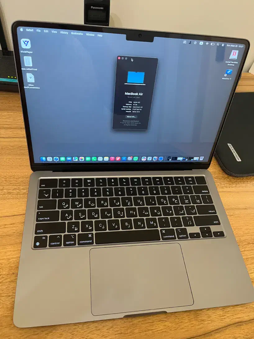 Macbook air m3 16-256-2024|رایانه همراه|تهران, هفت حوض|دیوار