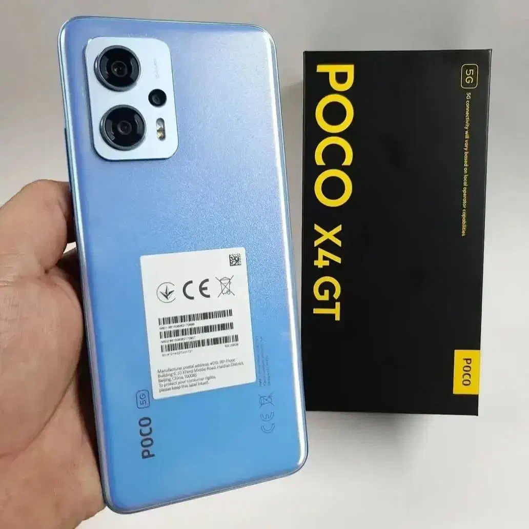 Poco x4 GT 5G حافظه ۲۵۶ رم ۸|موبایل|آبادان, |دیوار