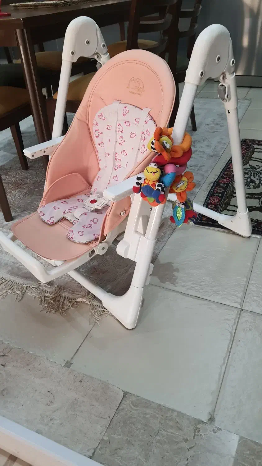 صندلی غذای کودک در حد نو|اسباب و اثاث بچه|اندیشه, اندیشه فاز ۴|دیوار