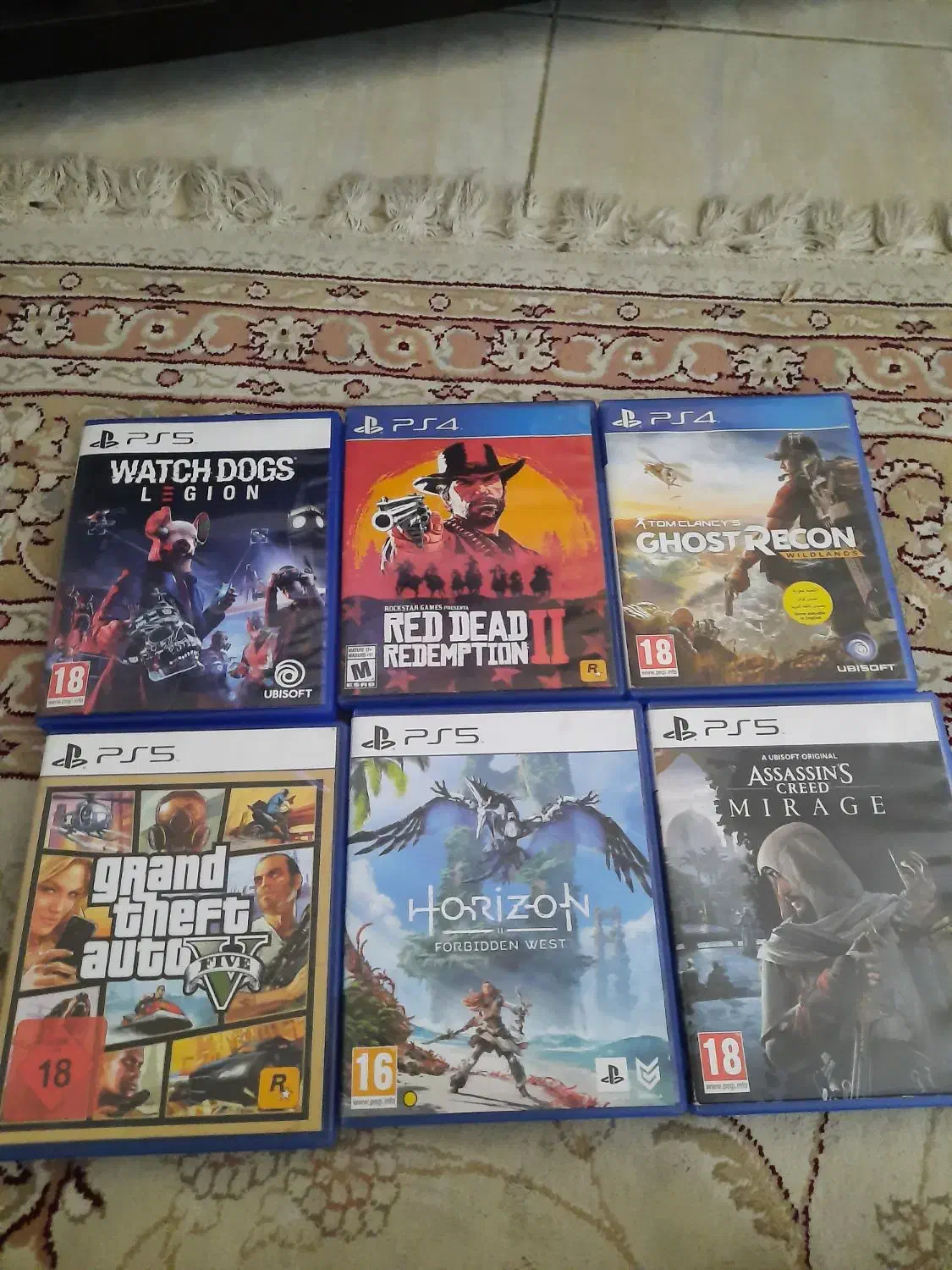 بازی ps4 ps5|کنسول، بازی ویدئویی و آنلاین|بوشهر, |دیوار