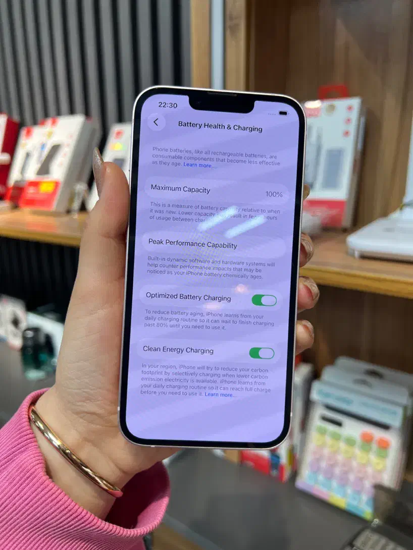 آیفون۱۳نرمال صورتی ch(دوسیم)۵۱۲گیگ استوک|موبایل|ماسال, |دیوار