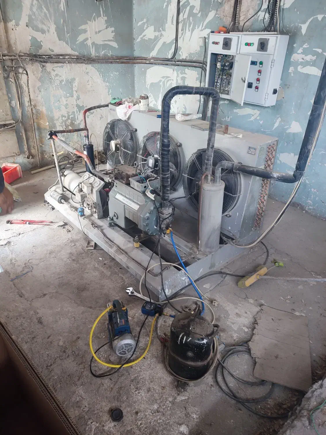 موتورخانه پکیج دیگ بخار مشعل،چیلر سردخانه  اسپیلت|خدمات پیشه و مهارت|مشهد, شفا|دیوار