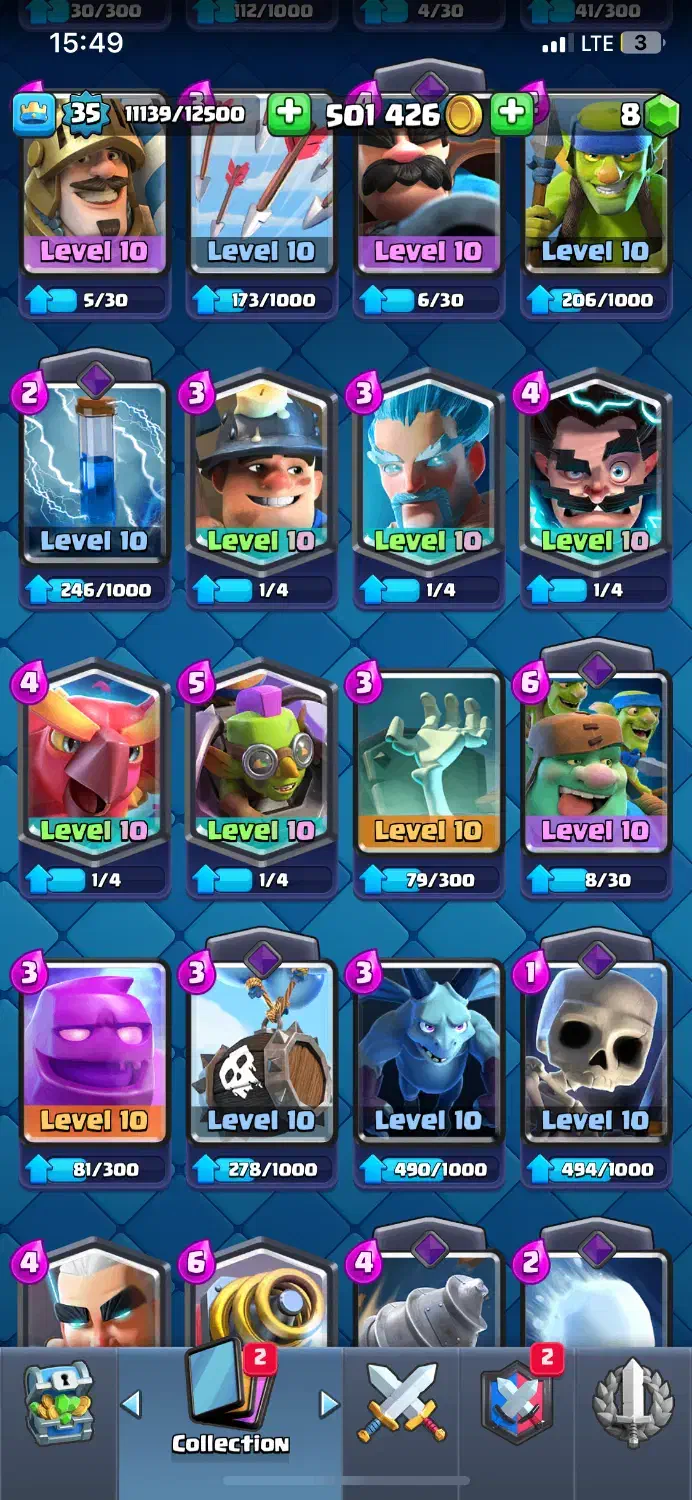 اکانت کلش رویال|کنسول، بازی ویدئویی و آنلاین|پردیس, فاز ۱|دیوار