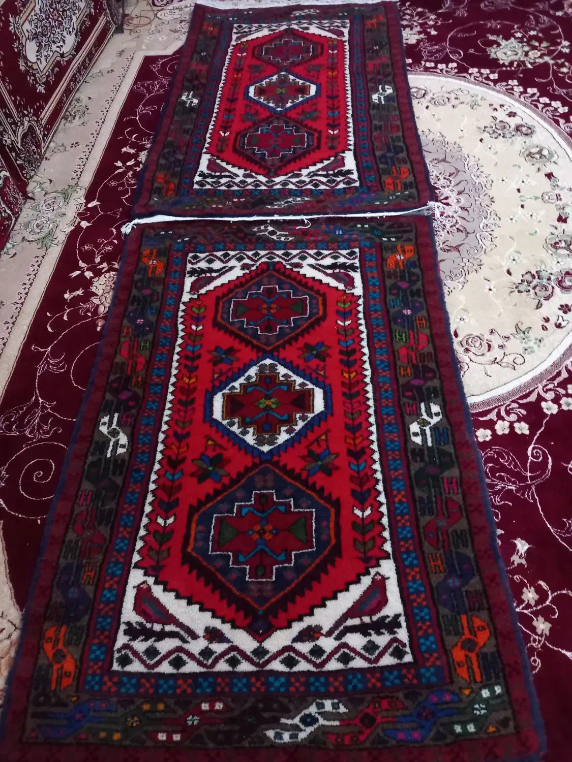 فرش دست بافت|فرش|قیدار, |دیوار