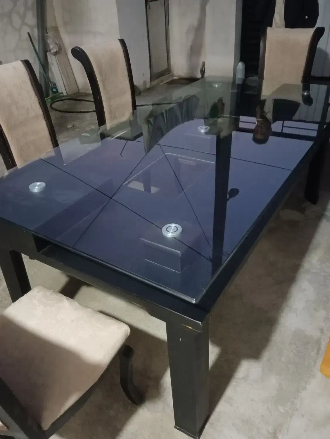 میزناهار خوردی 6نفره درحدنو|میز و صندلی غذاخوری|بندر انزلی, تختی|دیوار