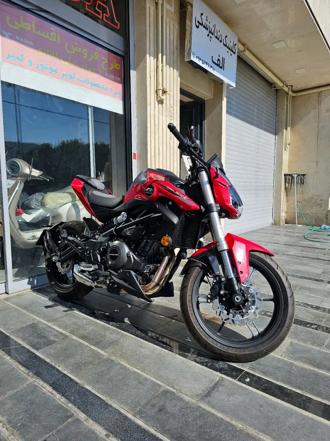 فروش اقساط کیو جی srk تیپ ۲ و کیوجی ریسrr|موتورسیکلت|شیراز, شهرک گلستان|دیوار