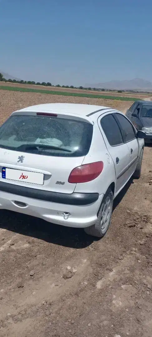 206 سفید|خودرو سواری و وانت|عسگران, |دیوار