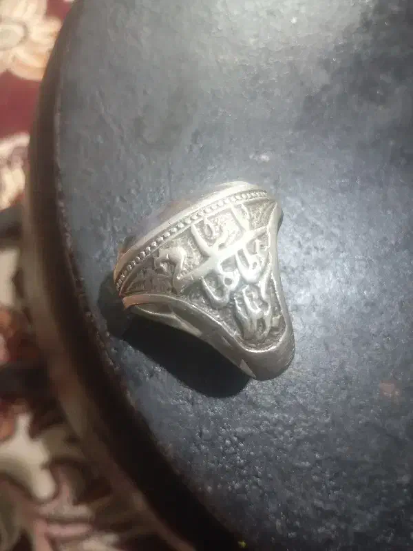 انگشتر. نقره عیار بالاوزن 55گرم|کلکسیون اشیاء عتیقه|شیروان (خراسان), |دیوار
