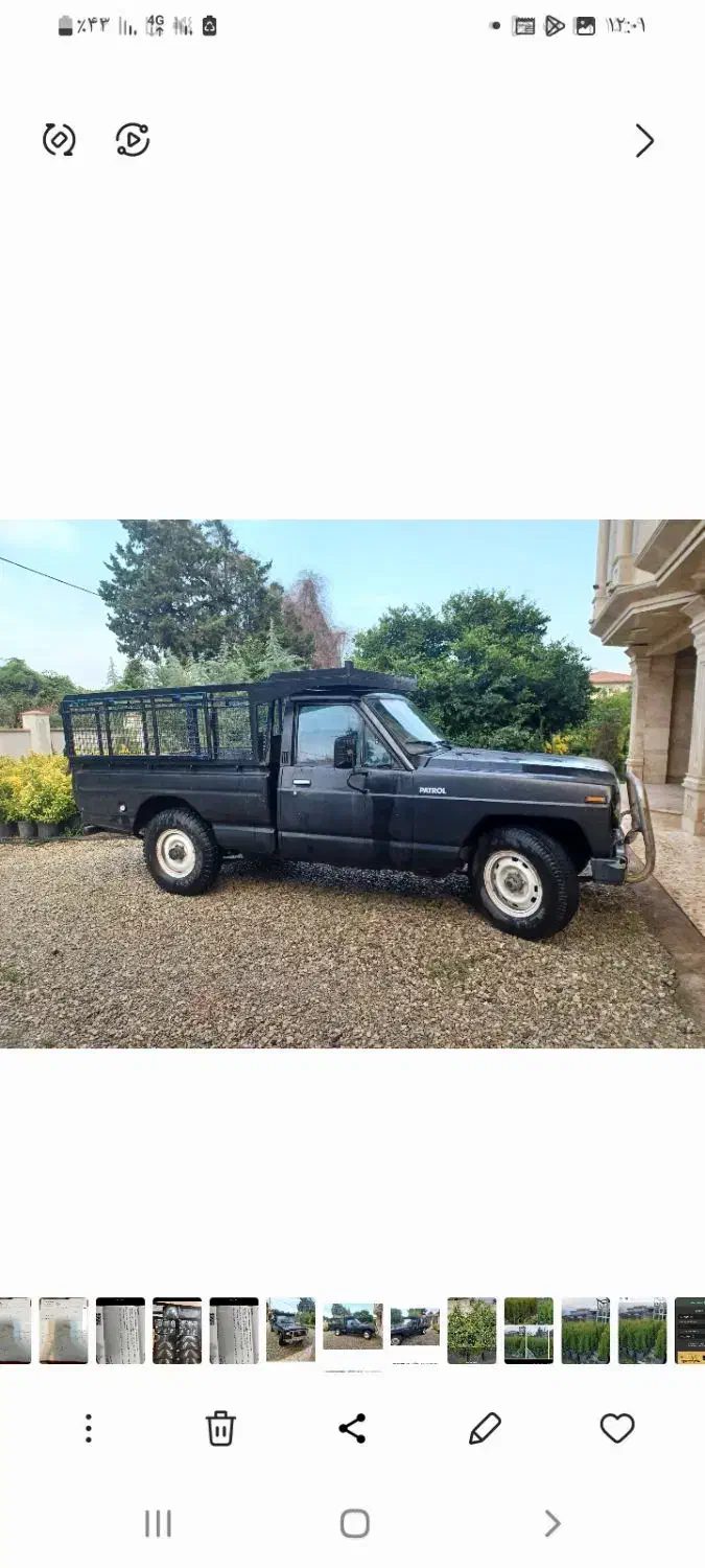 وانت پاترول۶ سلیندر|خودرو سواری و وانت|رشت, لاکان شهر|دیوار