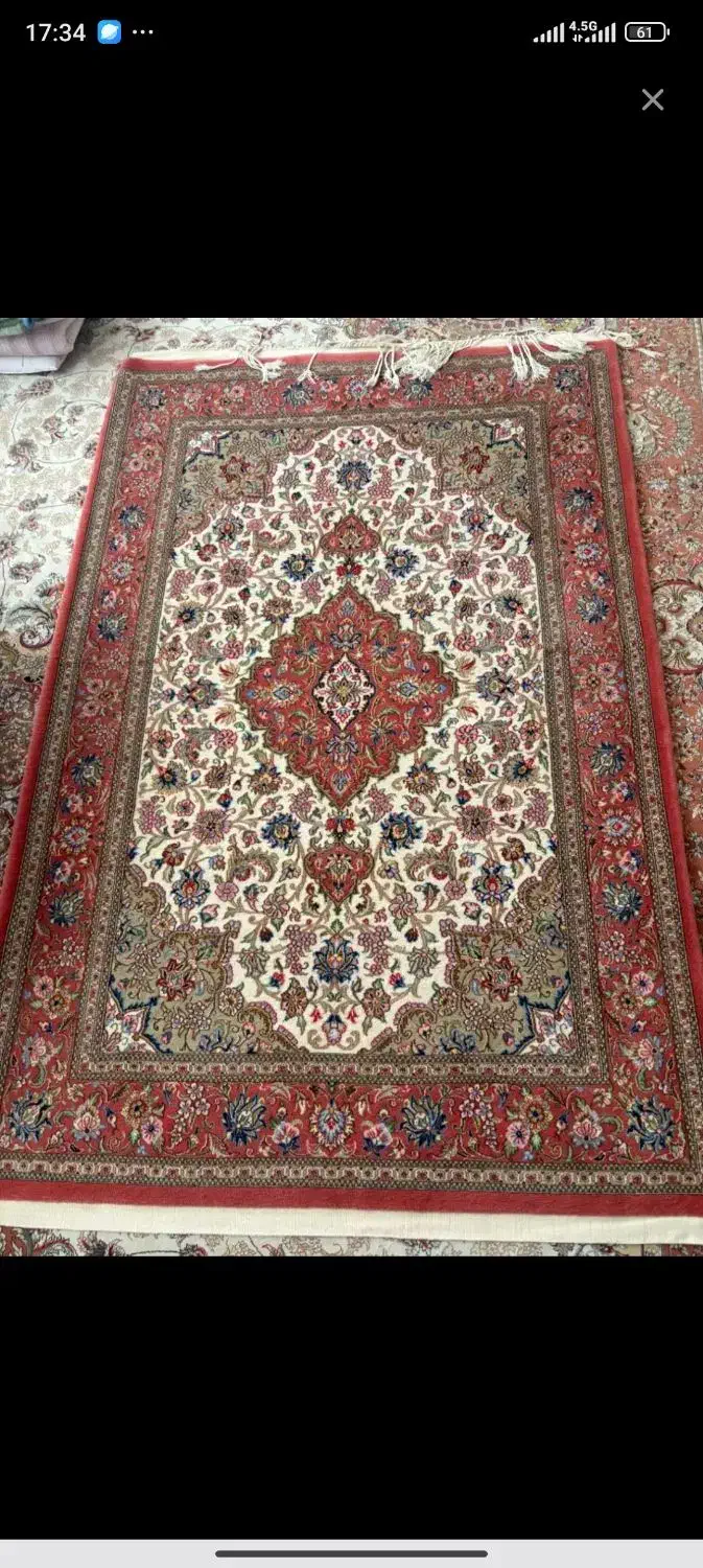 قالیچه دستباف شاه عباسی قم|فرش|تهران, سنگلج (شاپور)|دیوار