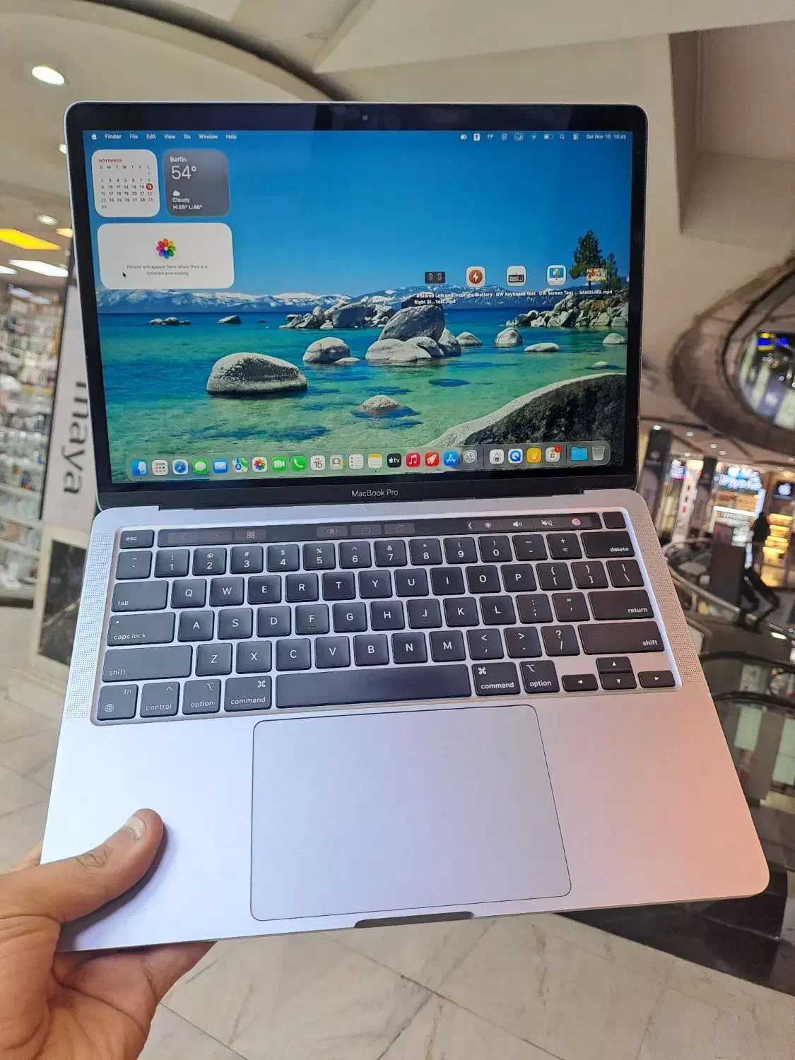 لپ تاپ استوک مکبوک پرو با چیپ M1|رایانه همراه|تهران, جردن|دیوار