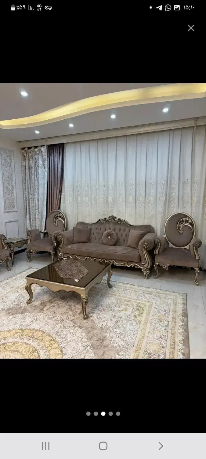 مبلمان میز غذا خوری کنسول در حد نو|مبلمان خانگی و میز عسلی|قم, در بهشت|دیوار