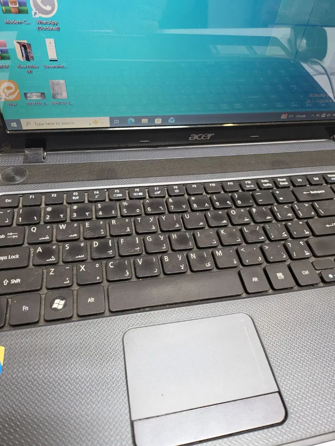 لپ تاب acer 5733|رایانه همراه|تهران, خاوران|دیوار