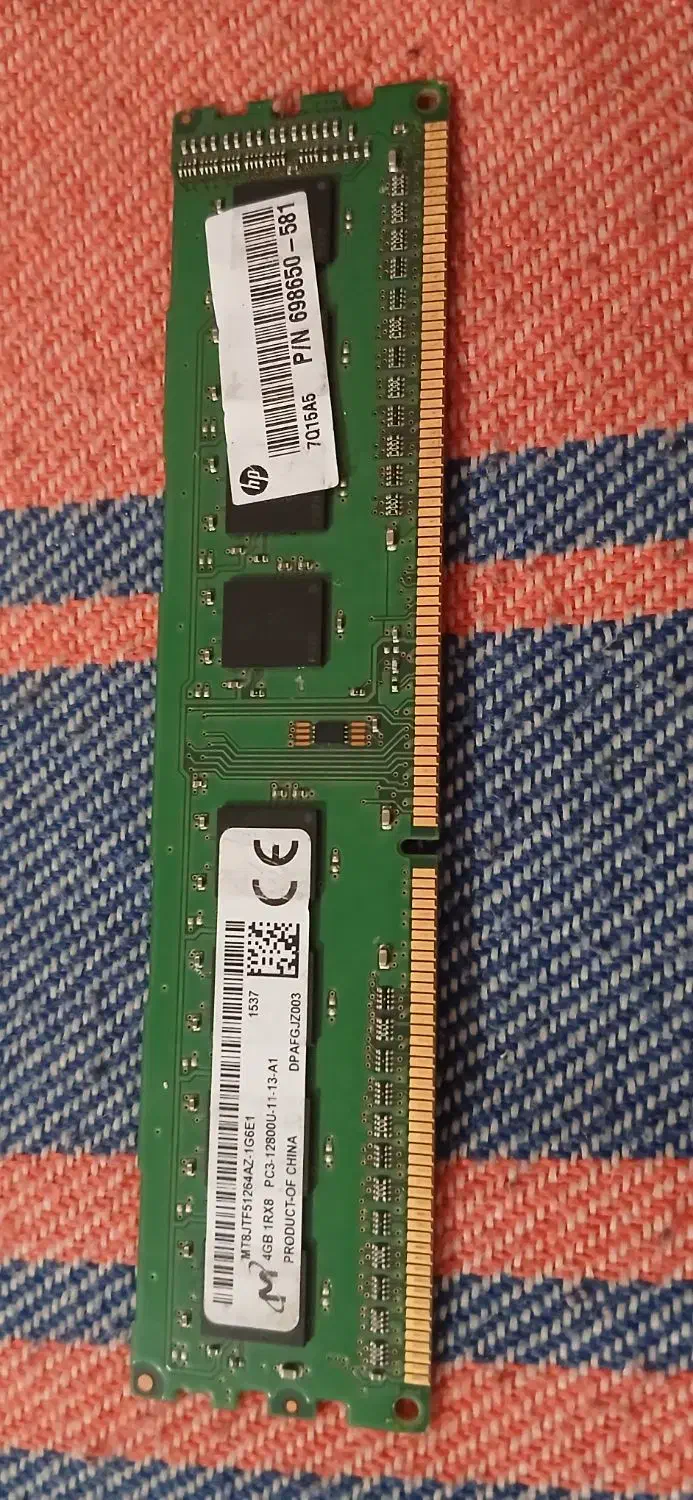 ۲ عدد رم دی دی ار 3|قطعات و لوازم جانبی رایانه|رفسنجان, |دیوار