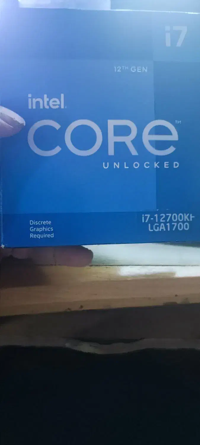 intel i7 12700kf box آکبند پلمپ شده|قطعات و لوازم جانبی رایانه|تهران, درب دوم|دیوار