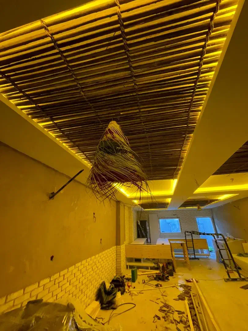 پرده حصیری مخصوص کافه و اقامتگاه|صنایع دستی و سایر لوازم تزئینی|قشم, |دیوار