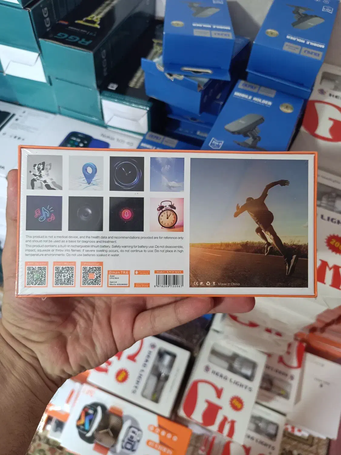 ساعت هوشمند kw25Max سه بند عمده وتک|ساعت|مشهد, امیر|دیوار