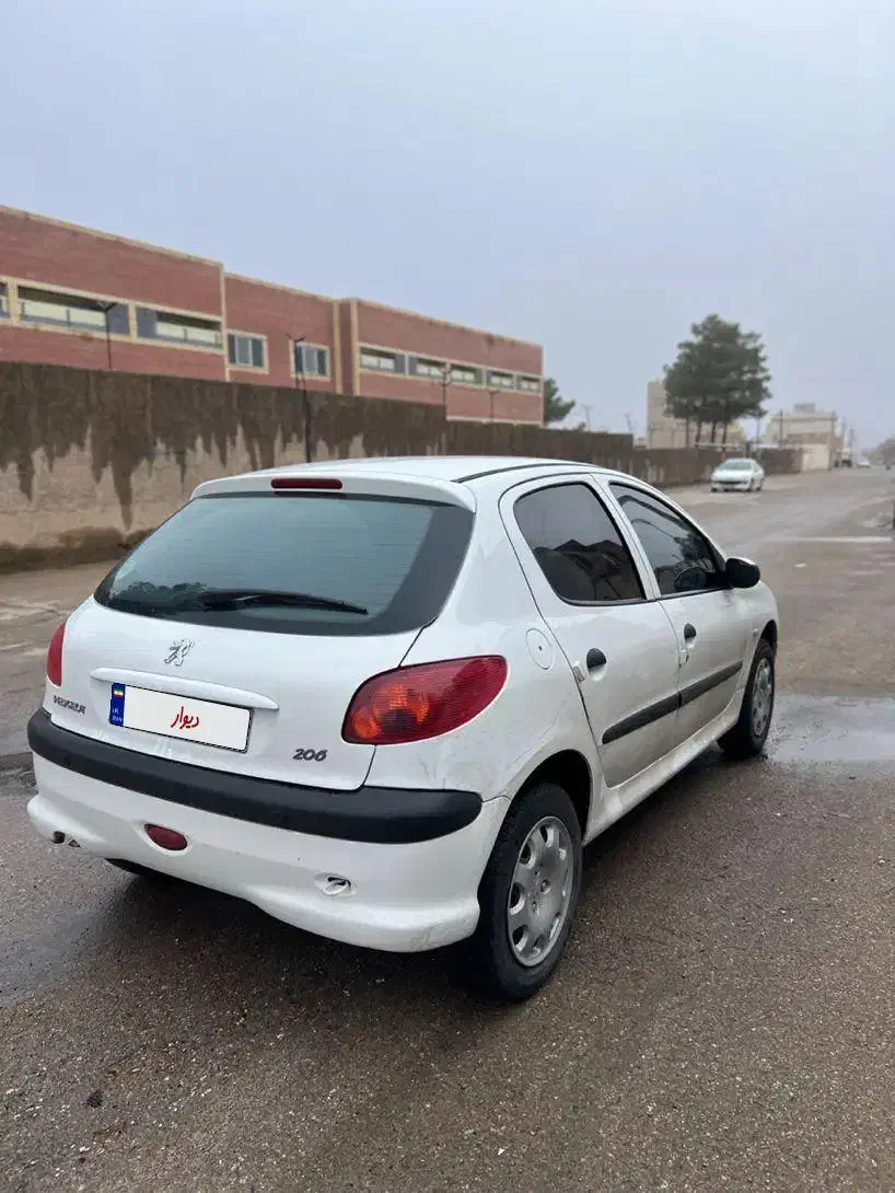 پژو ۲۰۶ مدل ۹۷ خانگی|خودرو سواری و وانت|قائن, |دیوار