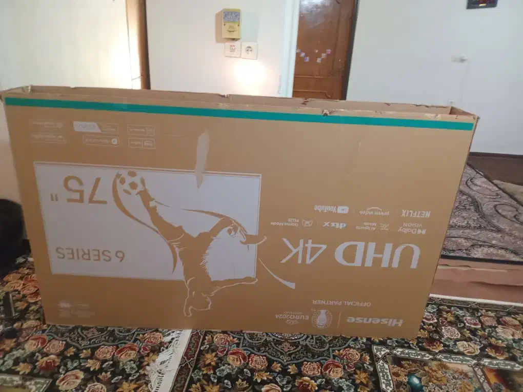 Tv75اینچ هایسنس|تلویزیون و پروژکتور|خرمشهر, |دیوار