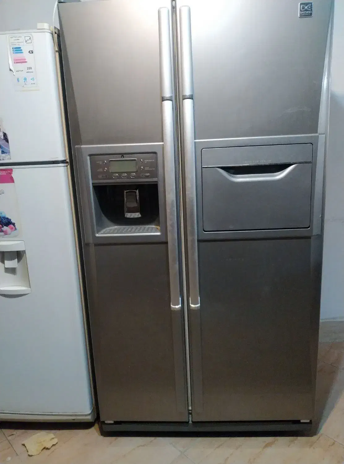 یخچال ساید|یخچال و فریزر|مشهد, تربیت (صدف)|دیوار