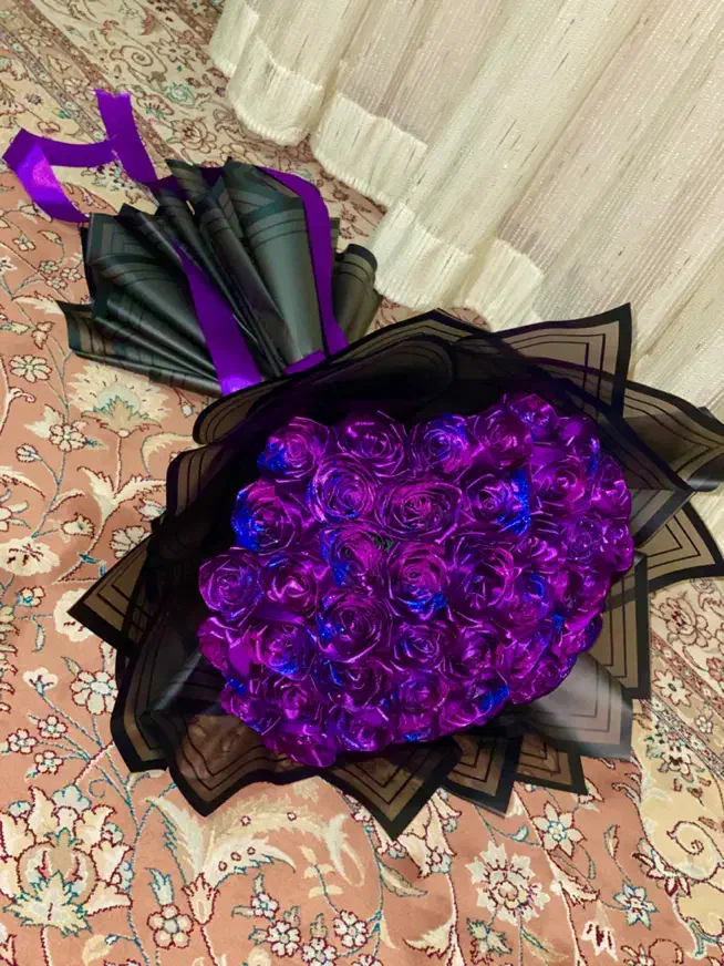 دسته گل روبانی ، جاودانه، روز مادر|گل مصنوعی|تبریز, |دیوار