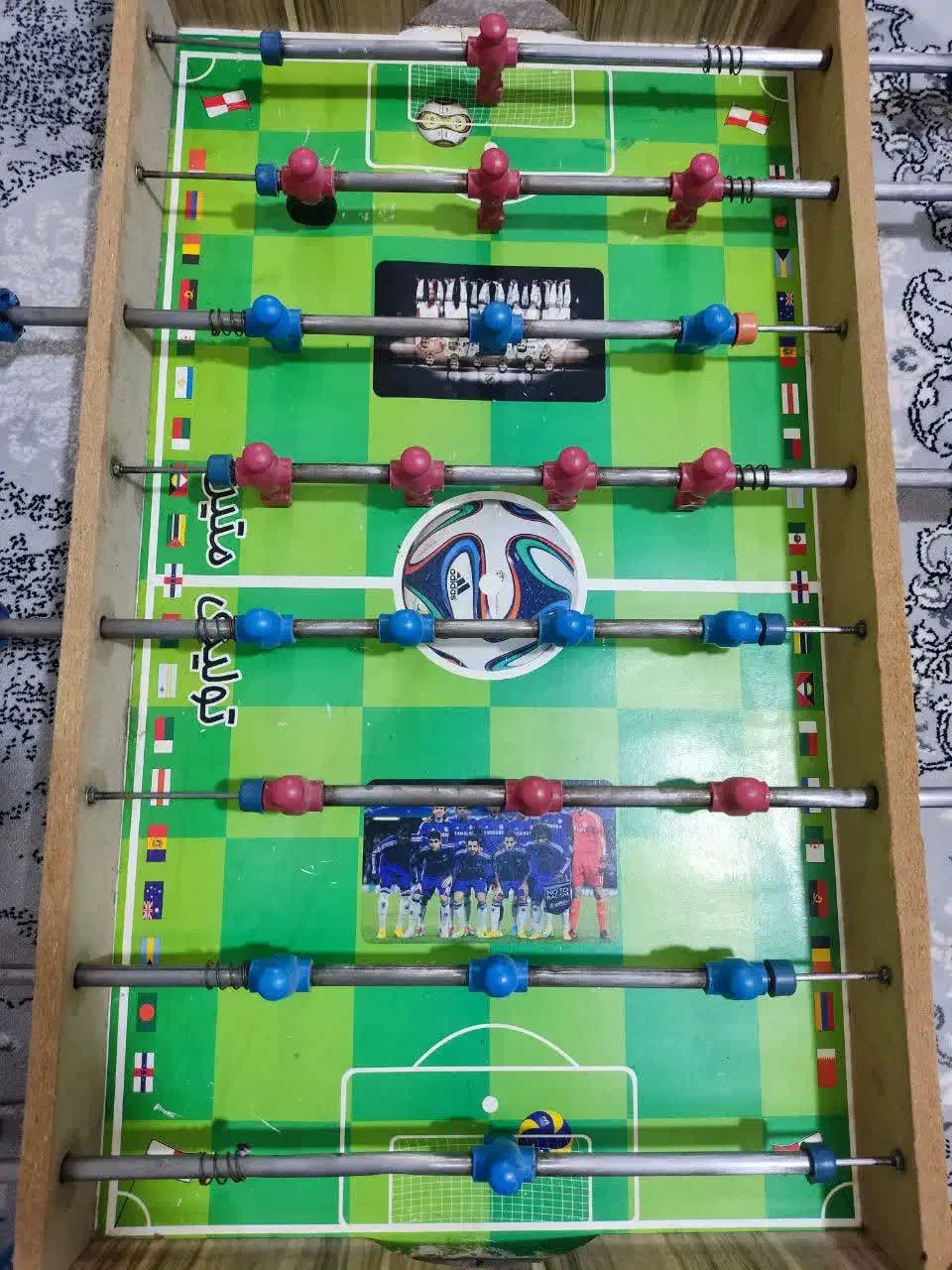 فوتبال دستی درحدنو همراه با یک توپ|اسباببازی|فولادشهر, مسکن مهر فولادشهر|دیوار