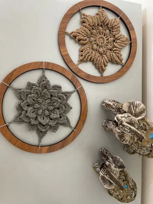 دیوارکوب ماندالا ۵عددبه قیمت عمده 800|تابلو، نقاشی، عکس|کرج, بنیاد|دیوار