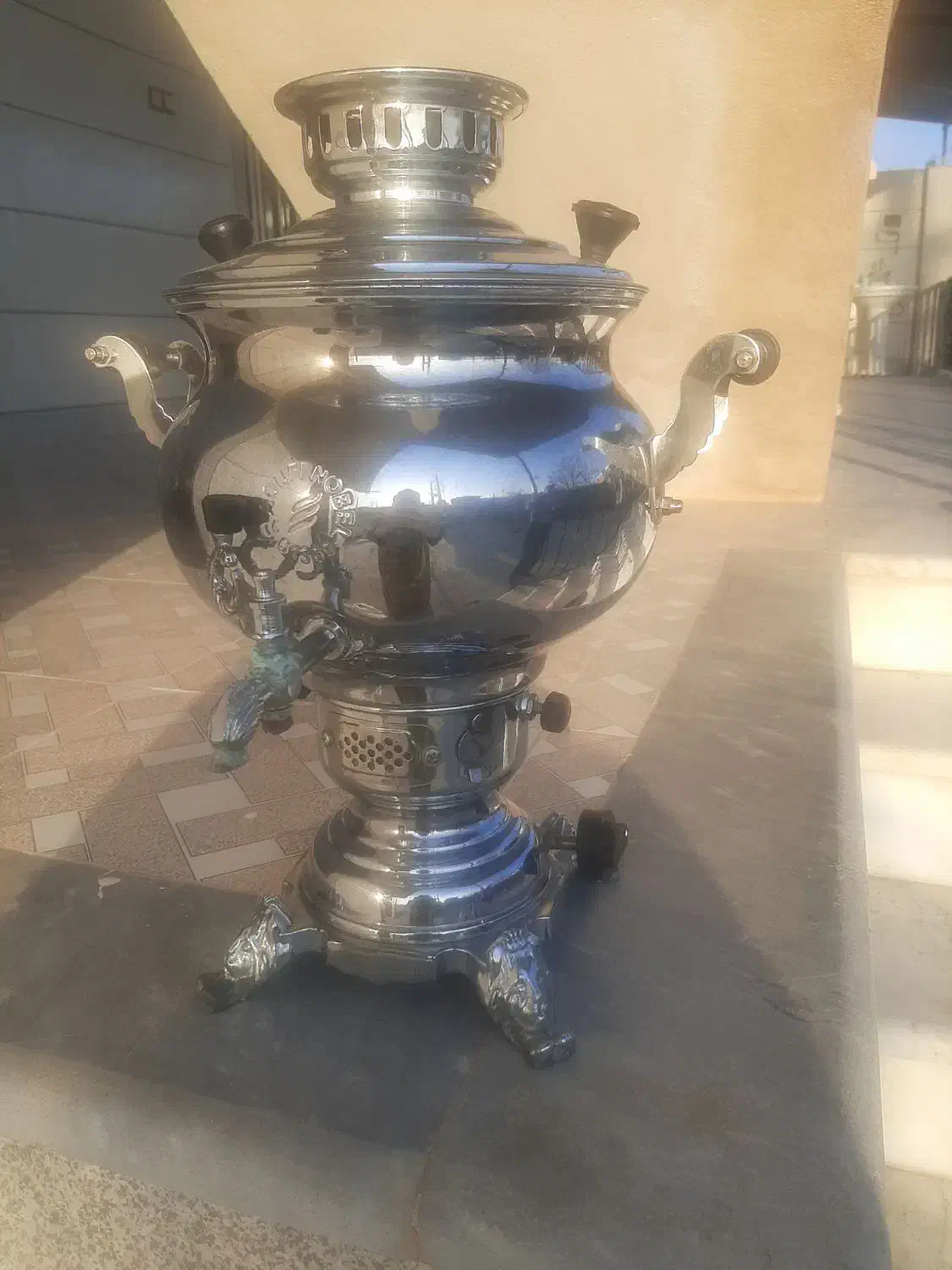 فرش و سماور|فرش|گمیشان, |دیوار