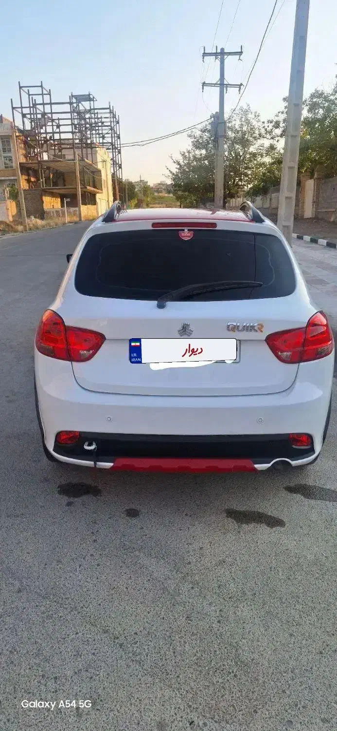 کوییک آر بسیار تمیز معاوضه با ۲۰۷پانا|خودرو سواری و وانت|بروجرد, |دیوار