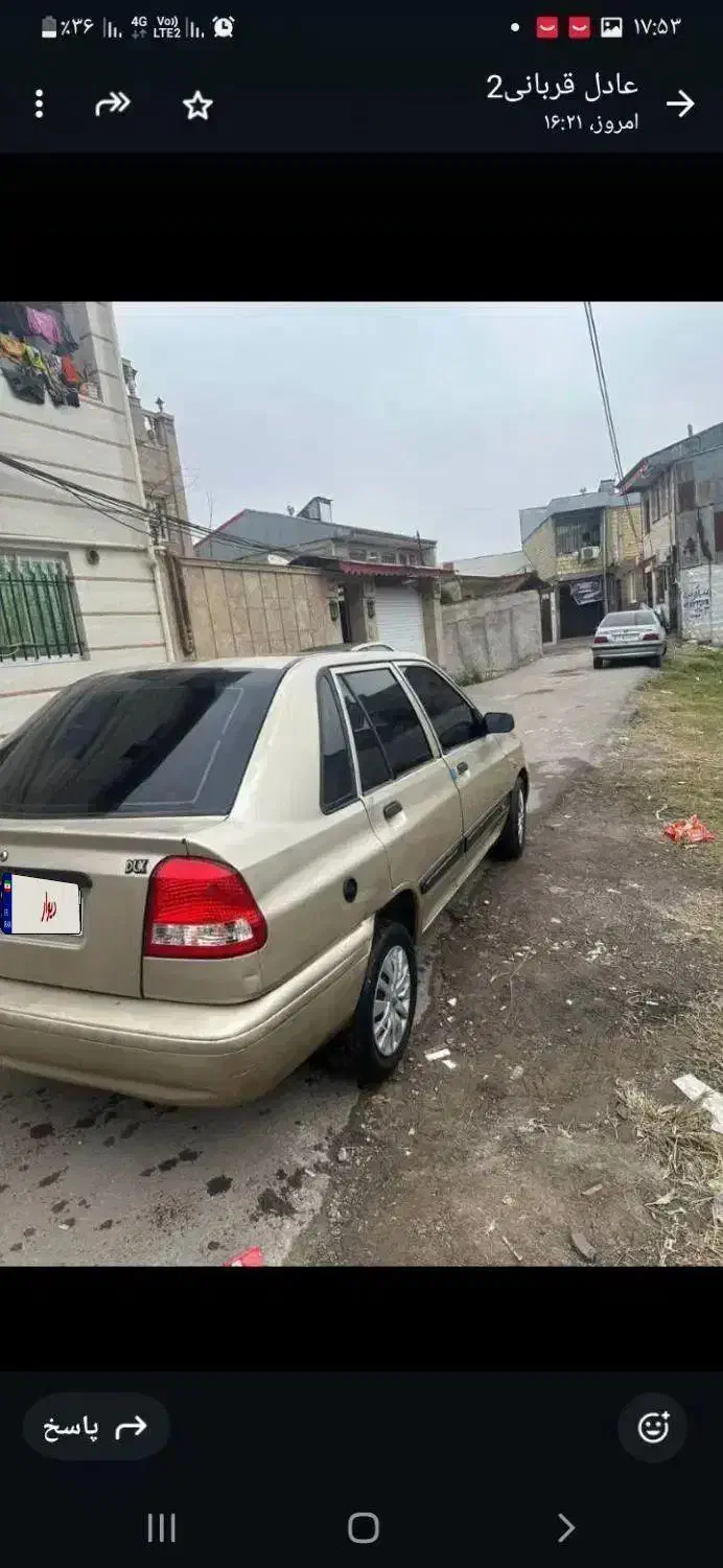 فروش فوری پراید 86 دوگانه و اتومات|خودرو سواری و وانت|رشت, انصاری|دیوار