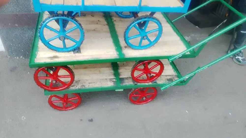 گاری چهار چرخ دو چرخ|ابزارآلات|بابل, |دیوار