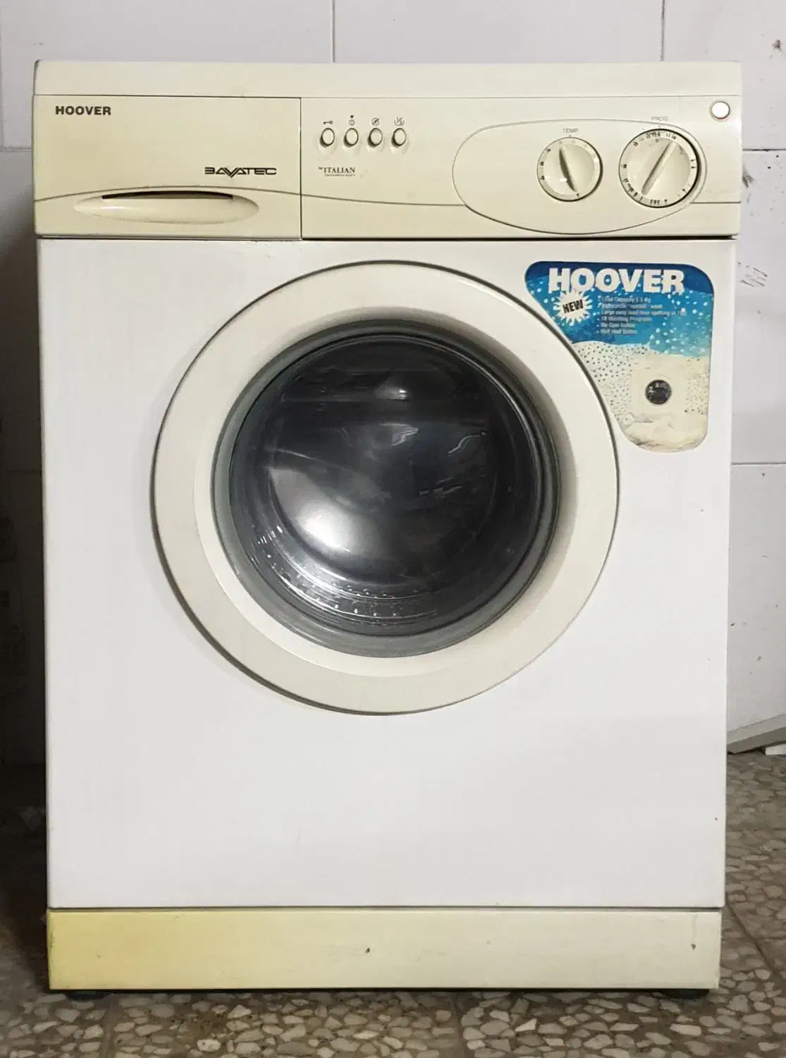 ماشین لباس شویی hooverایتالیایی|ماشین لباسشویی و خشک‌کن لباس|اصفهان, سرچشمه|دیوار