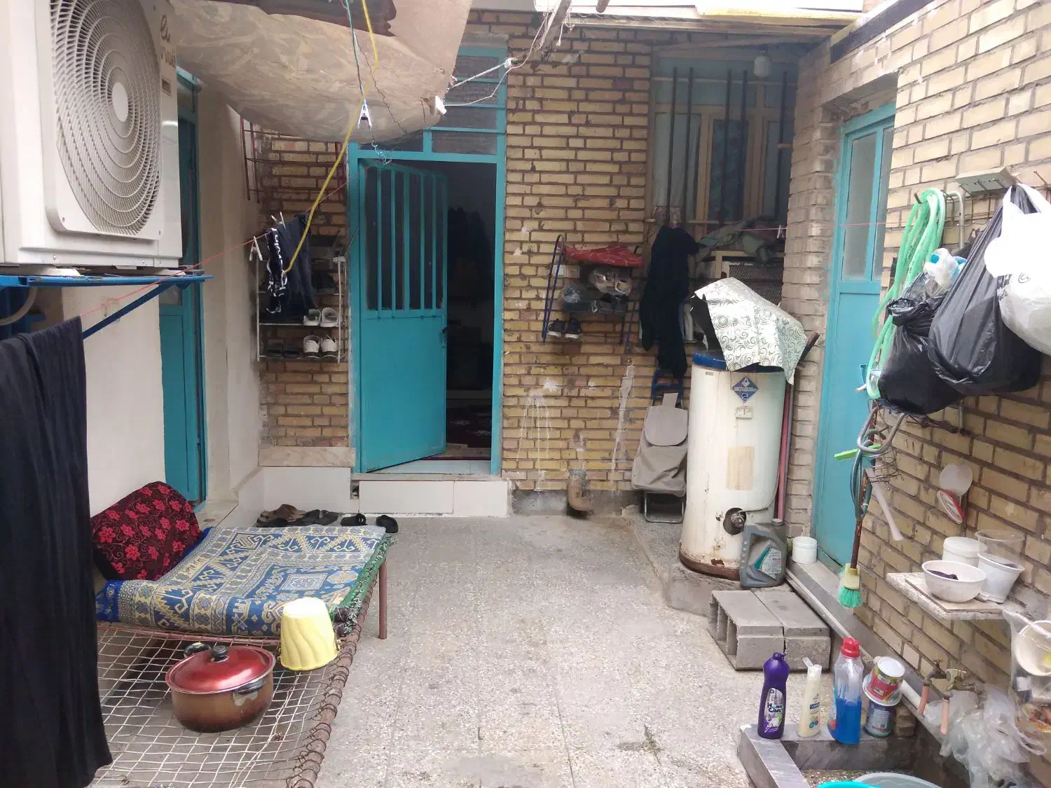 خانه 100متر در حصیراباد انتهای خیابان 5فرعی|فروش خانه و ویلا|اهواز, منبع اب|دیوار