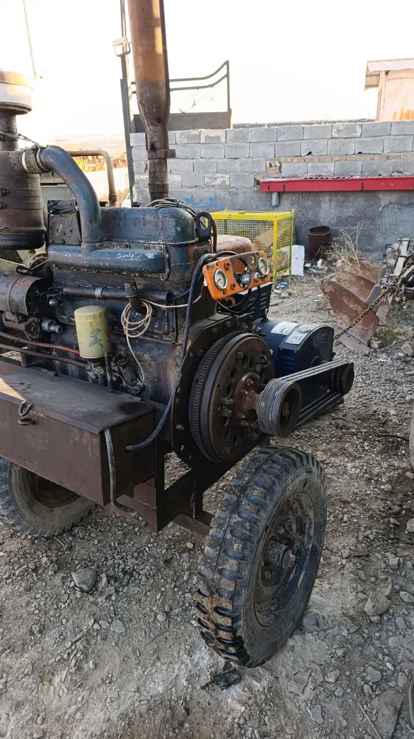 موتور برق رومانی درست به استارت تمیز|ماشینآلات صنعتی|بستان آباد, |دیوار