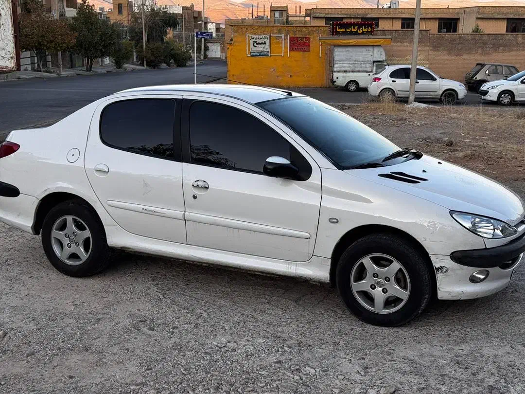 206sd اتومات تیپ ۶|خودرو سواری و وانت|شیراز, دست خضر|دیوار